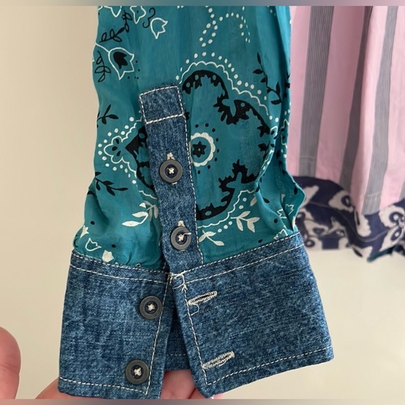 Free People We The Free Button Down - M - Picture 6 of 8